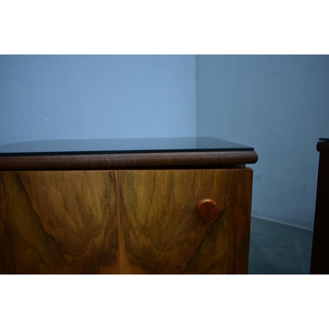 Art Deco Bedside Tables, Czechoslovakia, 1932, Set of 2 For Sale - Image 8 of 18