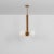 Tubular Md Black Pendant Light by Schwung For Sale - Image 4 of 9
