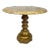Early 20th Century Marble Top Louis XV Style Accent Table For Sale