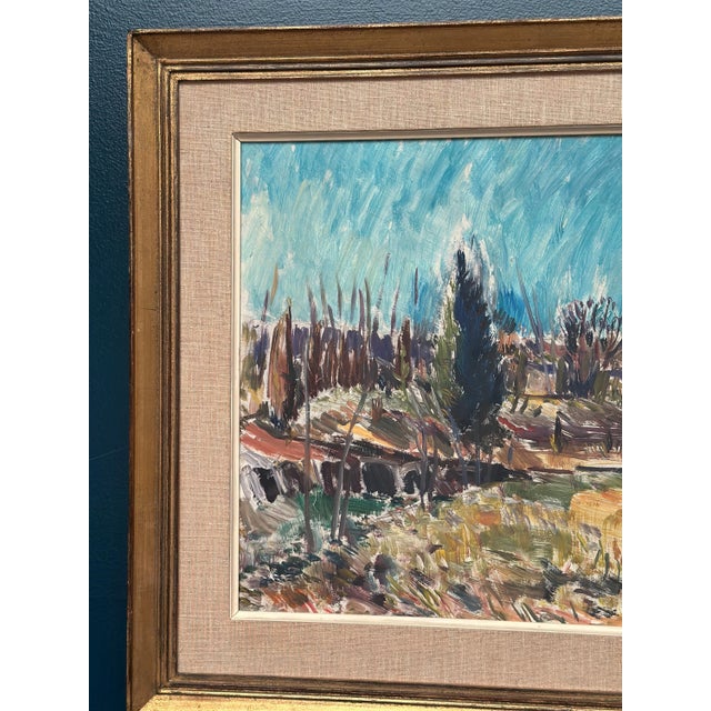 A. Roos, Landskap, 1960s, Oil on Panel, Framed For Sale - Image 11 of 18