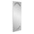 2020s Adelard Mirror in Antique Silver For Sale - Image 5 of 10