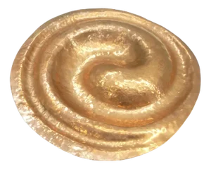 Anthroposophic Copper Bowl from Rudolf Steiner School, 1930s