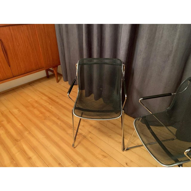 Set of Penelope Chairs attributed to Charles Pollock for Castelli, Italy, 1982 For Sale - Image 10 of 16