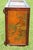 1980s Chinoiserie Cabinet With Carved and Painted Panels For Sale - Image 12 of 17