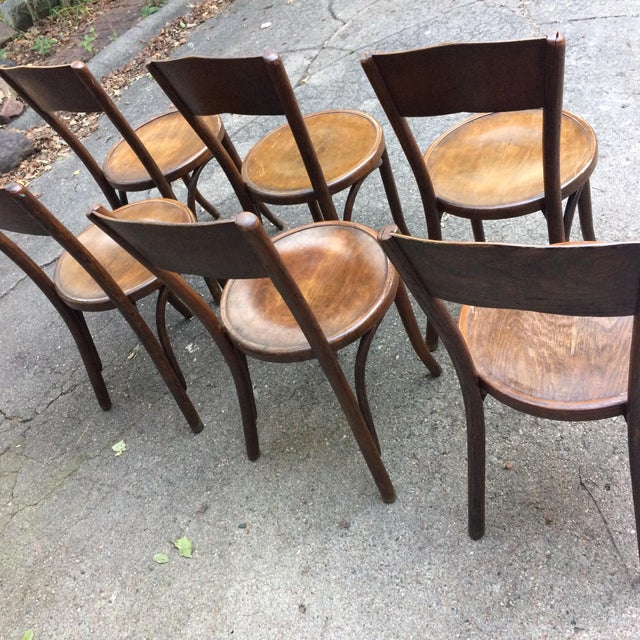 Vintage Great Northern Chair Co. Bentwood Chairs Set of 6 Chairish