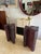1990s Pair of California Postmodern Sculptural Frosted Resin Table Lamps by Deszign, Inc. For Sale - Image 16 of 17
