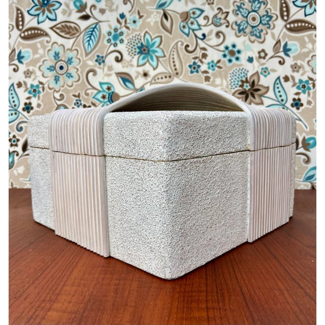 1980s Sculptural Post Modern Jewelry Box in the Betty Cobonpue Style. Circa 1980s For Sale - Image 5 of 12