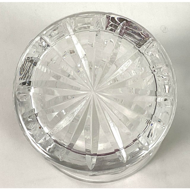 Waterford Crystal of Ireland – Diamond and Wedge 6 Inch Vase For Sale - Image 9 of 10