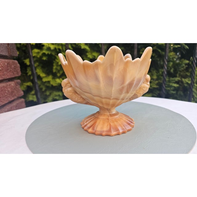 Art Deco Glass Cake Stand from United Glassware STS Abel, 1930s For Sale - Image 4 of 4