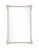 Contemporary Fleur Home Garden District Napoleon Rectangle Mirror in Elephant's Breath, 30x40 For Sale - Image 3 of 3