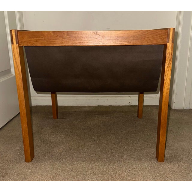 An exceptional piece of authentic Scandinavian minimalism, this mid-century modern side table was manufactured in the...