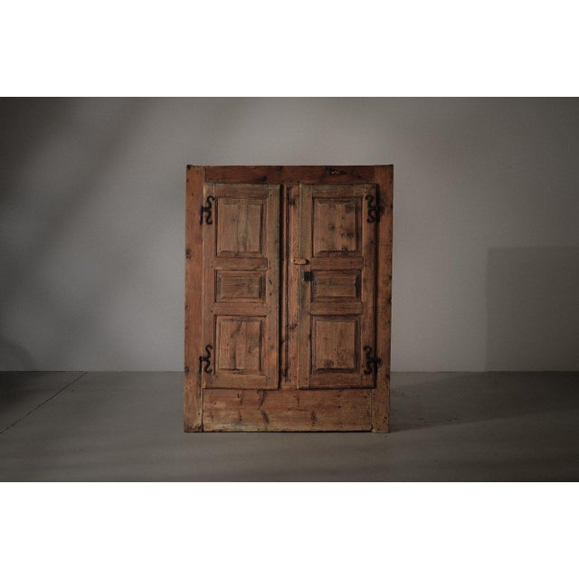 Alpine Cabinet in Pine, French Alps, Savoy, 19th Century For Sale - Image 11 of 11