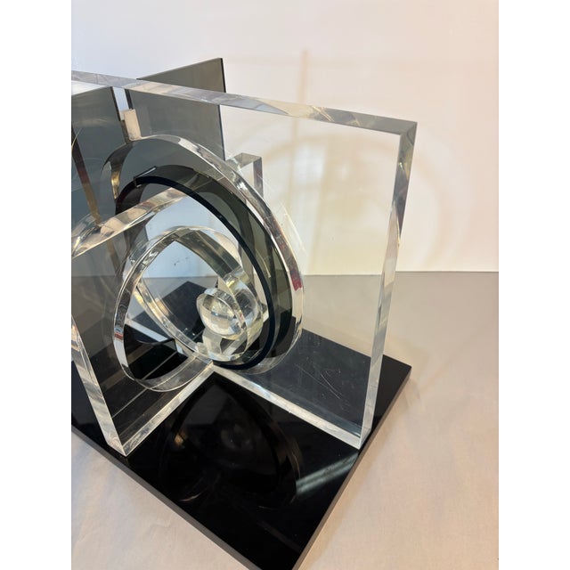 1970s Miriam Blanc Lucite Sculpture For Sale - Image 11 of 11