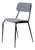 Mid-Century Modern Italian Side Chair in Fabric For Sale
