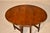 English Period Edwardian Oak Gateleg Table From England, c.1900 For Sale - Image 3 of 6