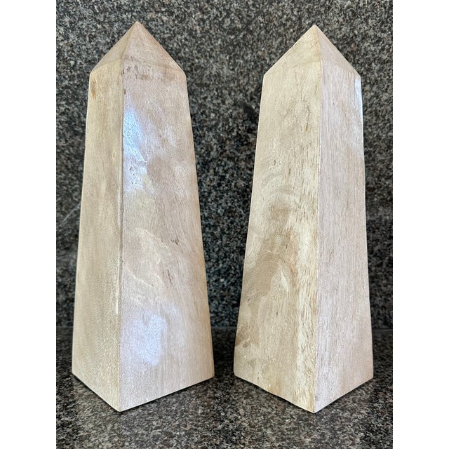 Vintage Italian Marble Obelisks - A Pair For Sale In Los Angeles - Image 6 of 13
