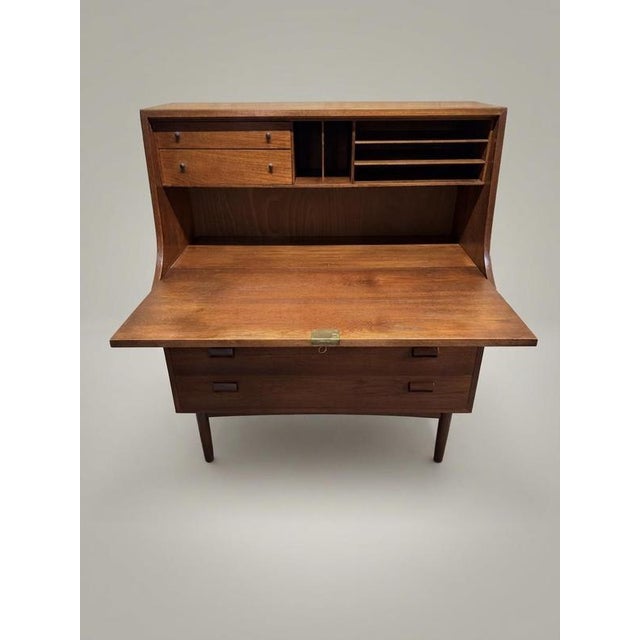 Early Model 145 Bureau in Teak and Oak from Borge Mogensen, 1950s For Sale - Image 3 of 7