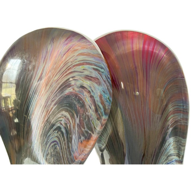 Dino Rosin “Simbosi” Calcedonia Abstract Multicolor Glass Sculpture For Sale - Image 4 of 18