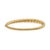 David Yurman 18k Yellow Gold Pure Form Hinged Cable Bangle Bracelet 7mm For Sale - Image 4 of 8
