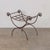 1920s 1920s French Iron Curule Stool For Sale - Image 5 of 11