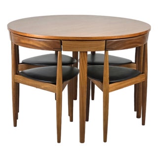 Mid 20th Century Roundette Teak Dining Set by Hans Olsen for Frem Rojle For Sale