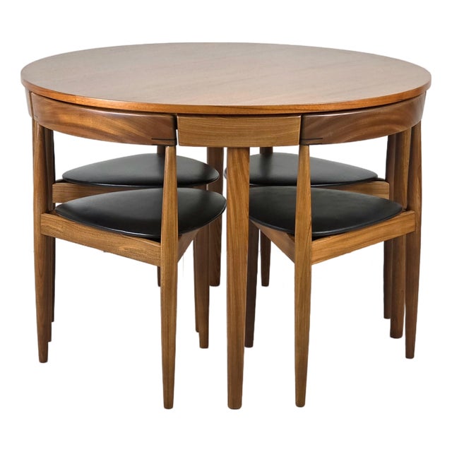 Mid 20th Century Roundette Teak Dining Set by Hans Olsen for Frem Rojle For Sale