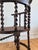Brown Edwardian Barley Twist Armchair With Cane, English, Early 20th Century For Sale - Image 8 of 16