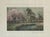 Wallace Nutting Hand Colored Landscape Print in Wood Frame For Sale - Image 12 of 15
