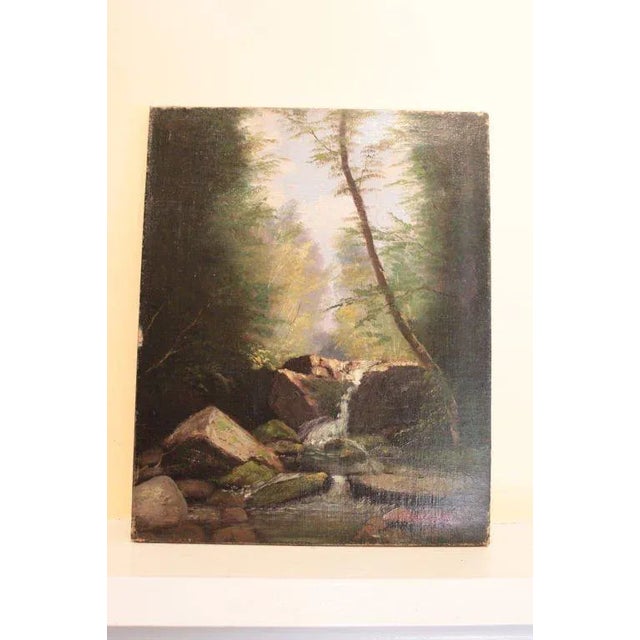 Hugh Bolton Jones Forest Oil Painting For Sale - Image 4 of 5
