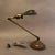 1920s Industrial Articulating Brass Desk Lamp by Faries For Sale - Image 4 of 6