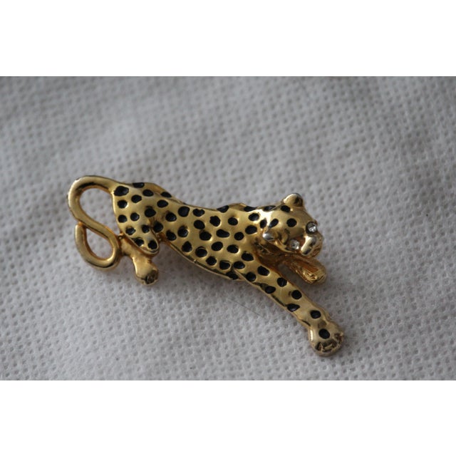Vintage Jaguar Brooch Pin, 1980s For Sale - Image 12 of 12