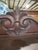 Brown Late 19th Century Continental Empire Mahogany Sideboard Buffet With Mirror Back & Carved Scroll Crest For Sale - Image 8 of 12