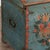 Original Swedish Dome Top Hand Painted Blue Pine Trunk Dated 1826 For Sale - Image 13 of 18