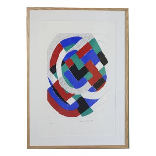 Sonia Delaunay, Untitled, 1971, Lithograph, Framed For Sale