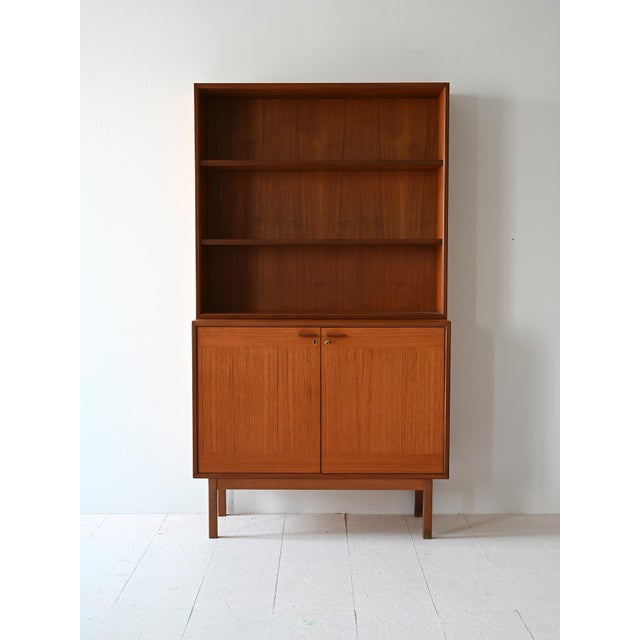 Vintage Bookcase Cabinet, 1960s For Sale - Image 9 of 9