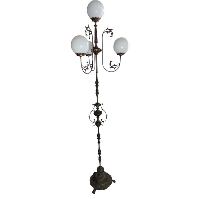 Vintage Grand Palace Lamp, 1920s For Sale - Image 4 of 6