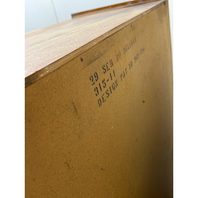 Lane Furniture First Edition Mid-Century Tallboy Dresser For Sale - Image 9 of 12