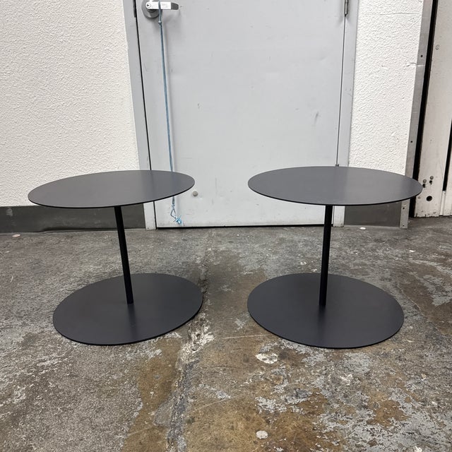 Design Plus Gallery presents a pair of Gong Side Tables by Giulio Cappellini from Cappellini. Introduced in 2004, the Gong...
