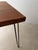 Danish Teak Dining Table with Hairpin Legs, 1960s For Sale - Image 4 of 10