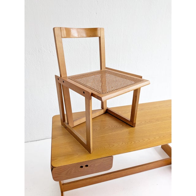 Mid-Century Modern Desk and Chair by Derk Jan De Vries, 1970s, Set of 2 For Sale - Image 4 of 16