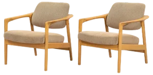 Set of Armchairs Ascot by Folke Ohlson for Dux, Sweden, 1960s
