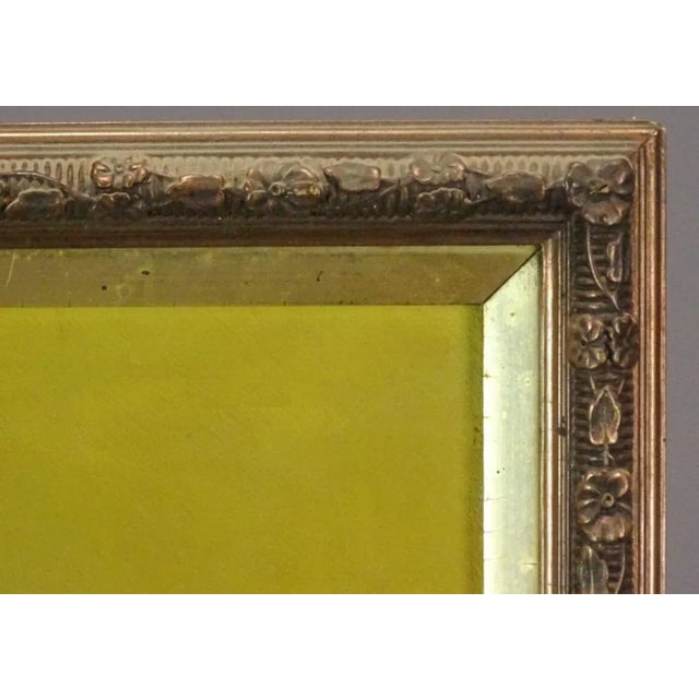 19th Century Oil Painting of an Istanbul Mosque Located on the Bosporus and the Golden Horn For Sale - Image 4 of 8