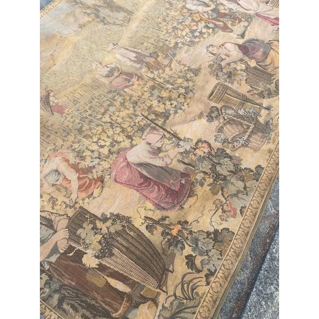 Vintage French Jacquard Tapestry For Sale - Image 18 of 18