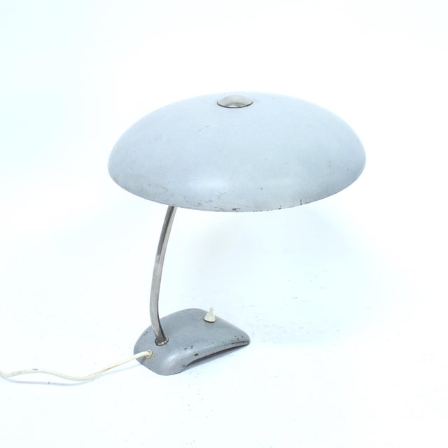 Industrial Table Lamp attributed to Christian Dell for Kaiser Idell, 1930s For Sale - Image 6 of 18