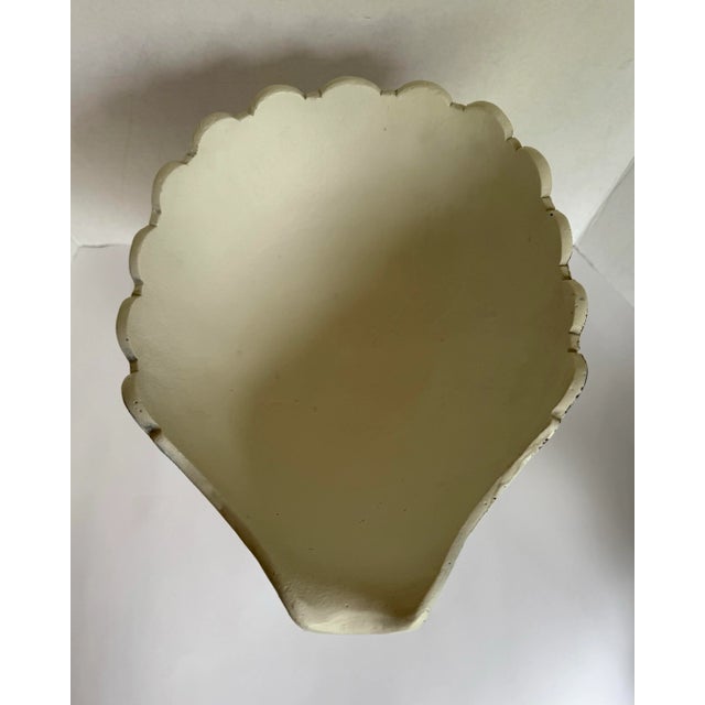 1960s Hollywood Regency Dolphin Pedestal Seashell Centerpiece Bowl For Sale - Image 10 of 12