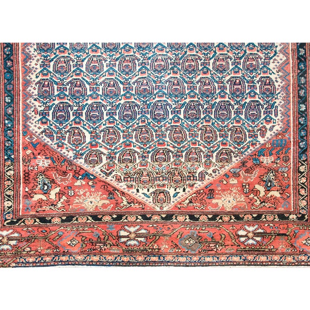 Early 20th Century Persian Nahavand Rug For Sale - Image 12 of 15