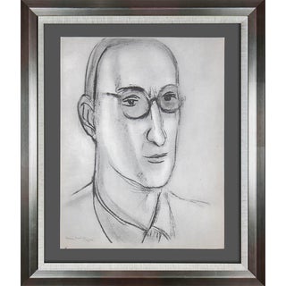 Abstract Henri Matisse Original Signed Lithograph "Portrait of Andre Rouveyre" For Sale