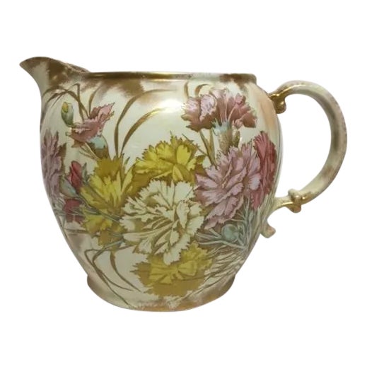 Antique Bagshaw & Meir English Burslem Pitcher For Sale
