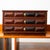 20thC Mid Century Modern Jewelry Chest Three Drawer Walnut Drawer Ricardo Lynn & Co For Sale - Image 12 of 12