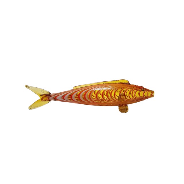 Fish Glass Figurine, Czechoslovakia, 1960s For Sale - Image 16 of 16